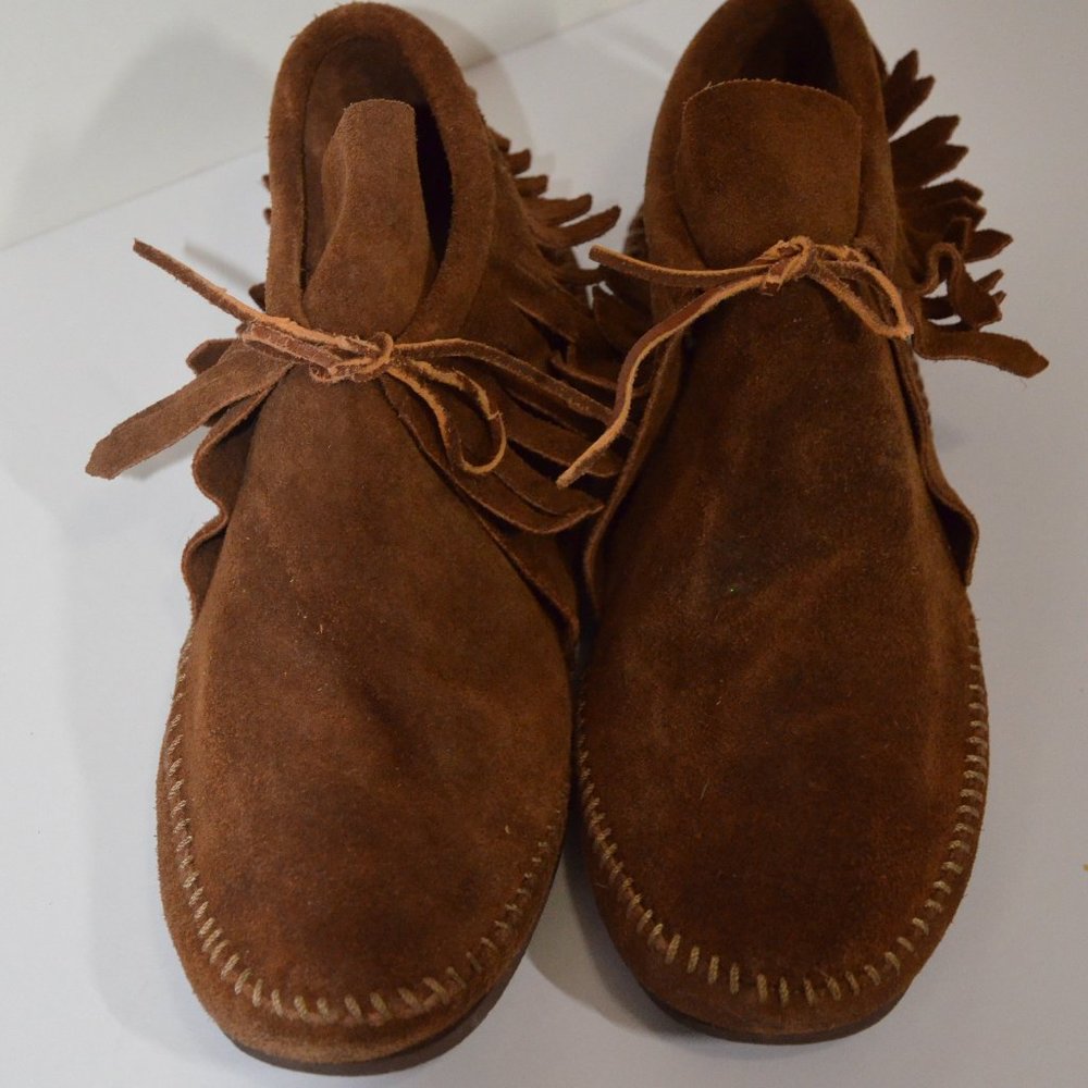 Minnetonka Suede Moccasins Heritage Collection